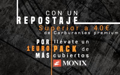 CUBIERTOS MONIX EN ALAS ESTACIONES