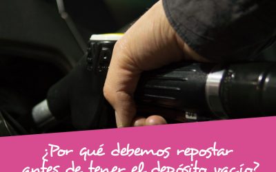 ¿Por qué debemos repostar antes de tener el depósito vacío?