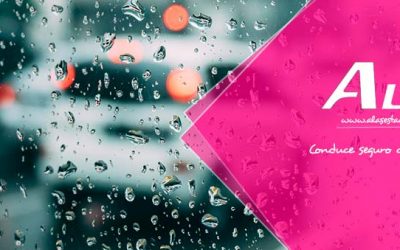 Conduce seguro cuando llueve