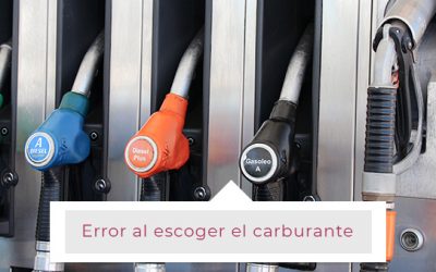 ERROR AL ESCOGER EL CARBURANTE