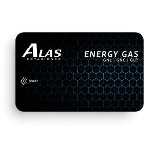 Tarjeta Alas Energy Gas