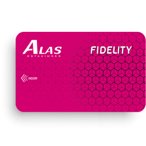 nuevo diseño de la tarjeta Alas Fidelity Card