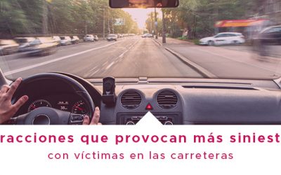 Las infracciones que provocan más siniestros con víctimas
